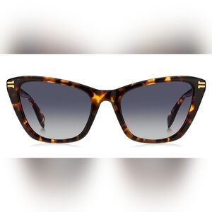 Marc Jacobs MJ Womens Sunglasses 1095/S Havana/Grey Azure Gradient (NWT)